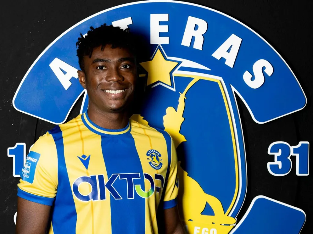 Raymond Adeola joins Asteras Aktor