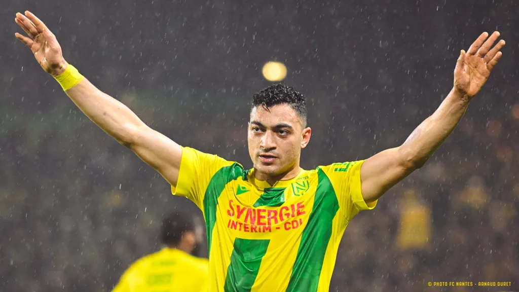 Moses Simon: Super Eagles star denied goal, but last-gasp assist rescues Nantes from Lyon