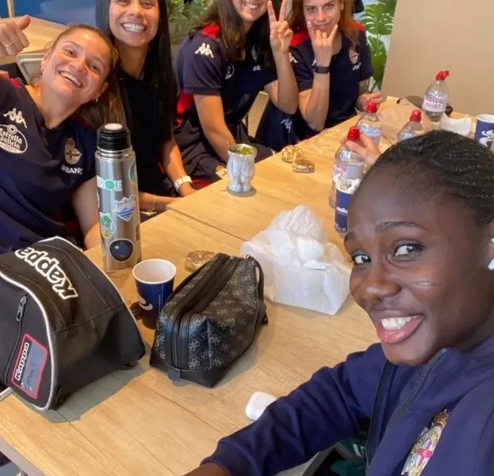 Super Falcons star Blessing Nkor calls football 'hard work' after winning debut in Spanish Liga F
