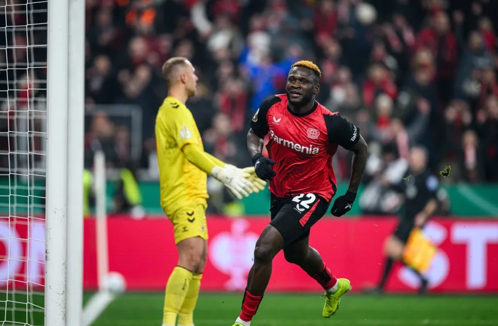 Super-Sub Victor Boniface delivers extra-time winner as Bayer Leverkusen pull off DFB-Pokal comeback