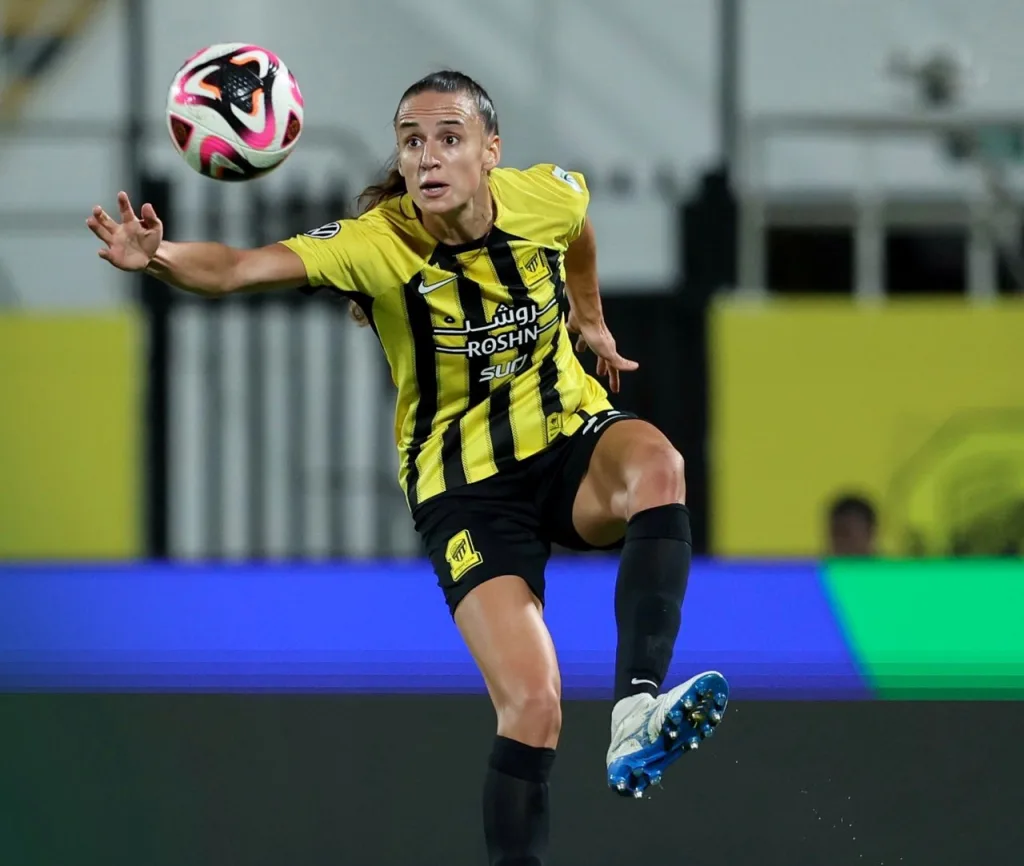 Ashleigh Plumptre and Francisca Ordega fire Al-Ittihad to victory with goal and two assists