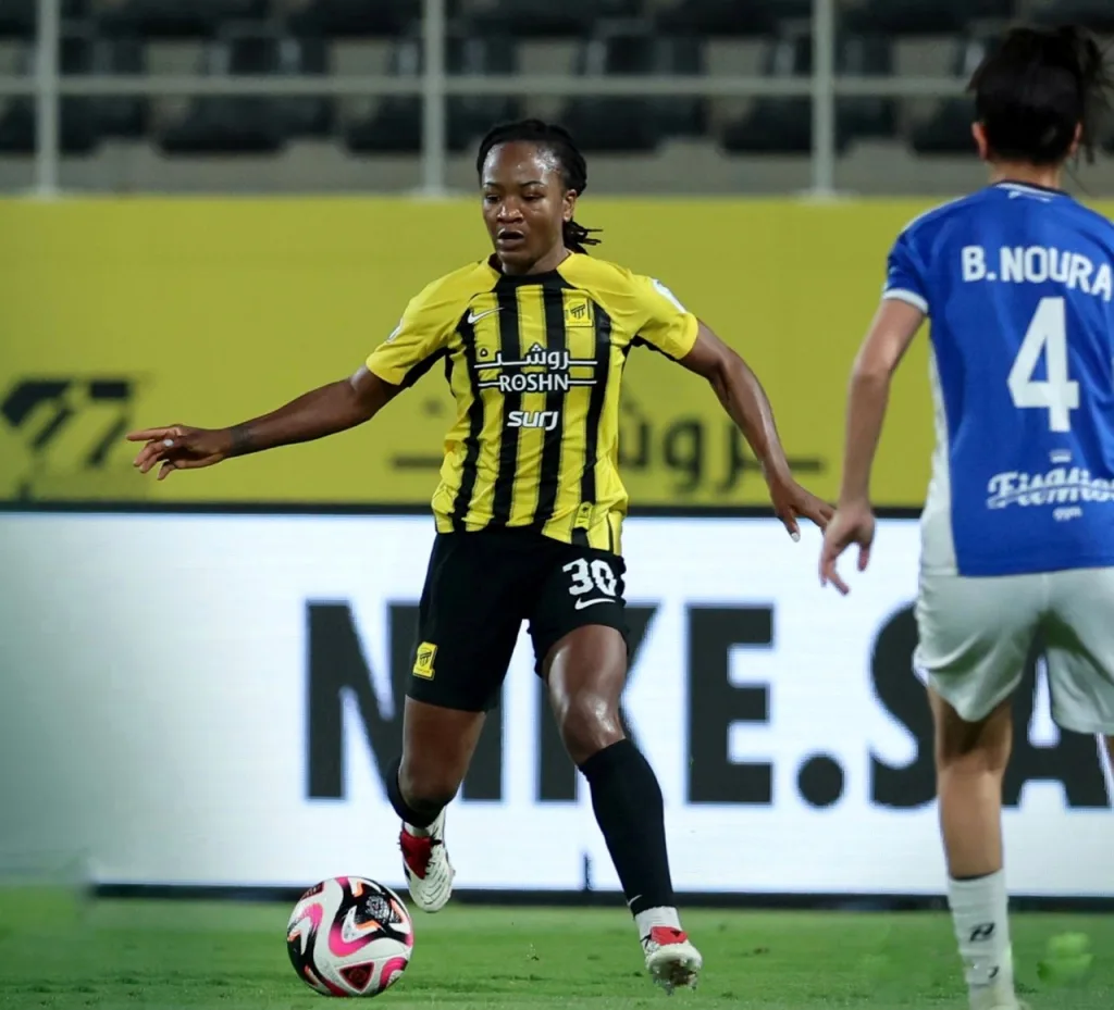 Super Falcons duo Ashleigh Plumptre and Francisca Ordega fire Al-Ittihad to victory with goal and two assists