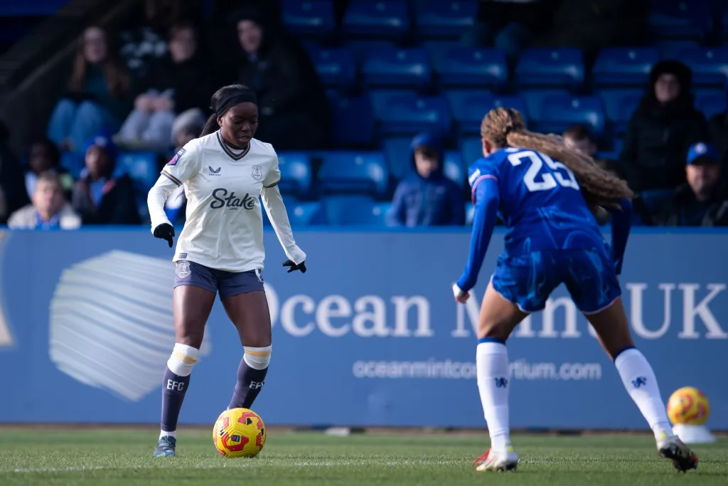 Toni Payne: Super Falcons star bags assist as 'harsh ending sees Chelsea take all points' against Everton