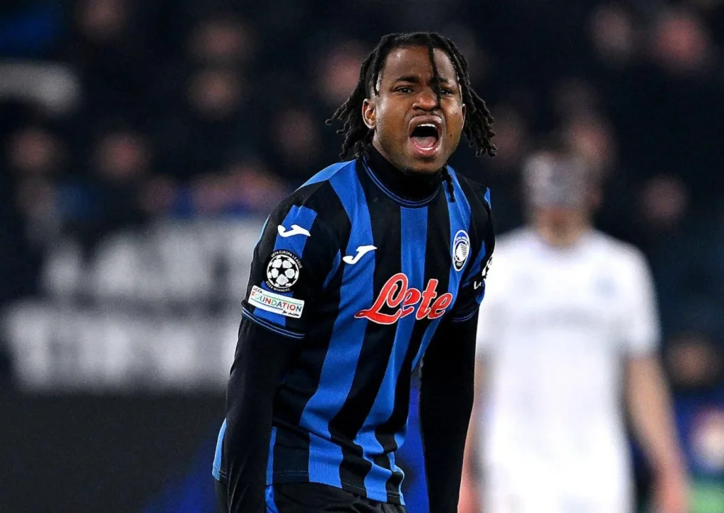 Ademola Lookman marks return from injury with goal and missed penalty in UCL