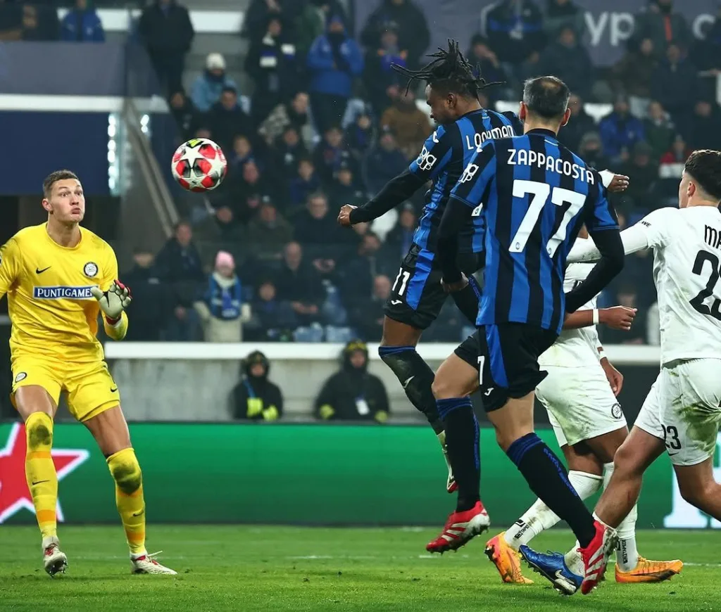 36-second man! Ademola Lookman marks return from injury with goal and missed penalty in UCL