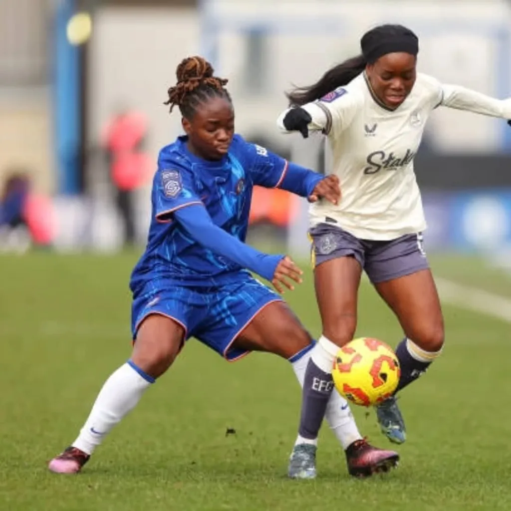 Toni Payne in action