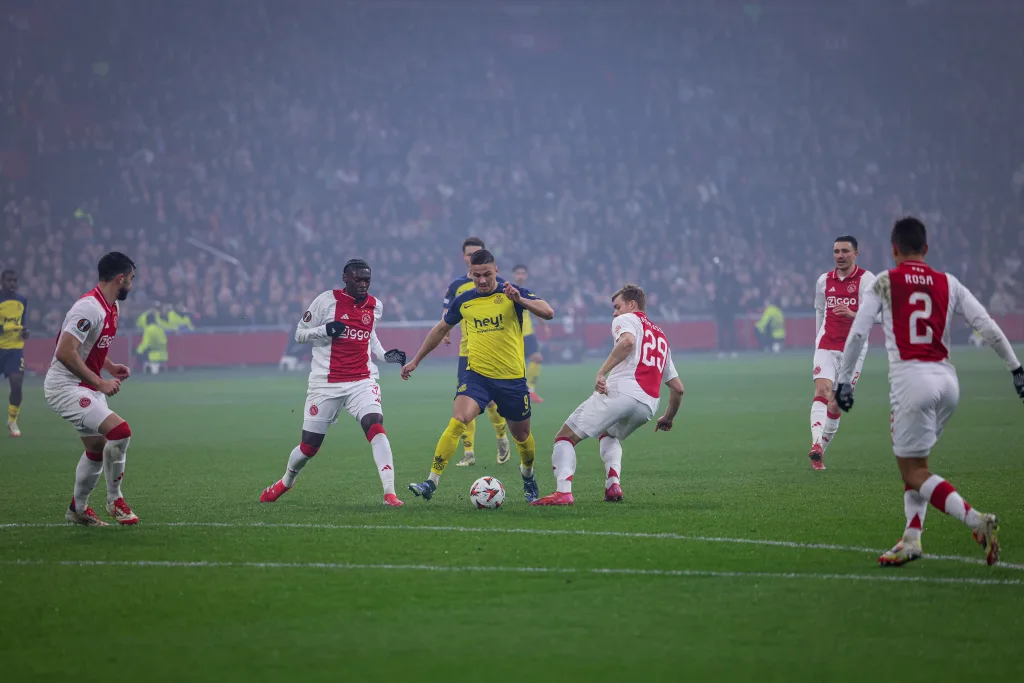 Promise David scores ice-cold goal as Chuba Akpom's Ajax escape with lucky Europa League win