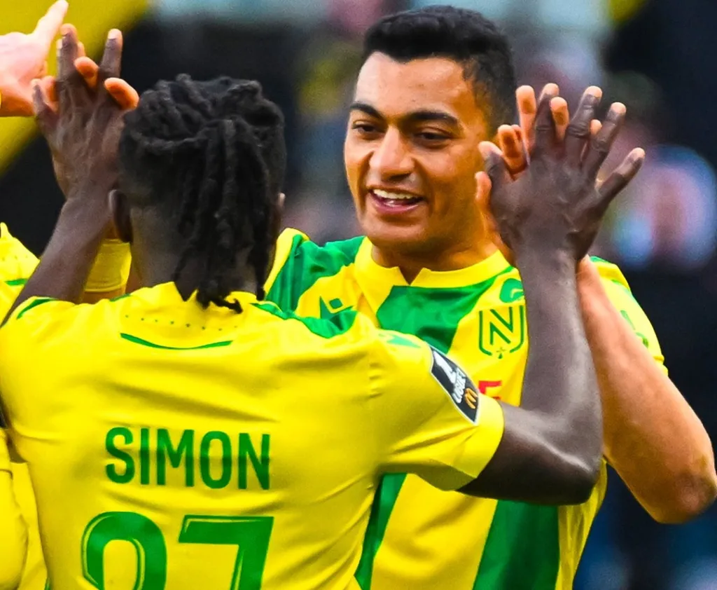 Moses Simon’s playmaking magic lifts Nantes past Chuba Akpom’s Lille, boosting survival hopes