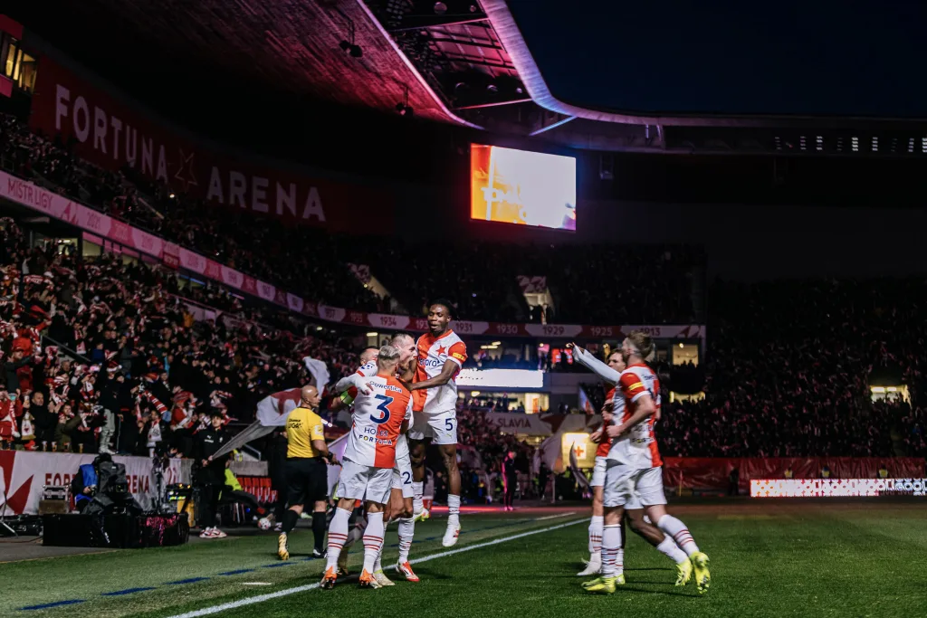 Igho Ogbu marks Super Eagles call-up with goal in Slavia Prague’s big win, set to fulfill father’s final wish