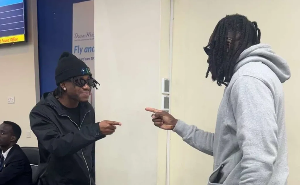 Ademola Lookman and Calvin Bassey