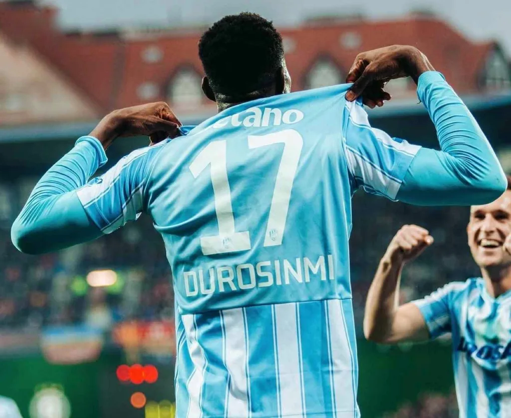 Rafiu Durosinmi runs riot: Two goals and assist as Viktoria Plzen stun Victor Olatunji's Sparta Prague