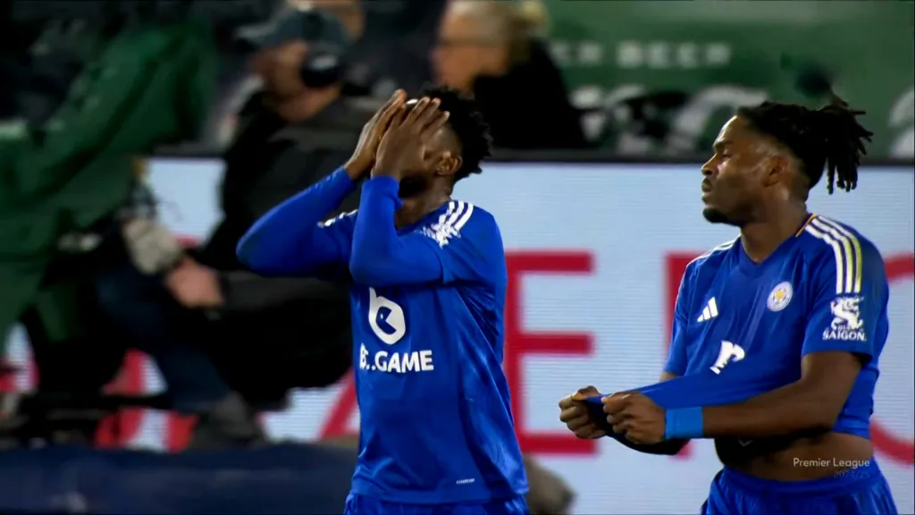 Wilfred Ndidi and Leicester City relegated from the Premier League