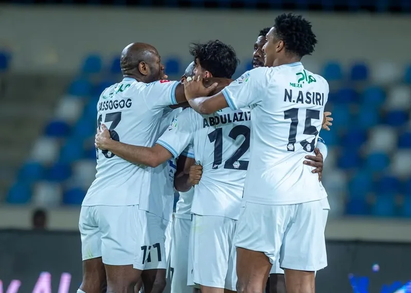 Saviour Godwin strikes! Super Eagles star's clutch goal reignites Al Akhdoud's relegation survival battle