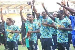 Abakaliki FC training for President Federation Cup final