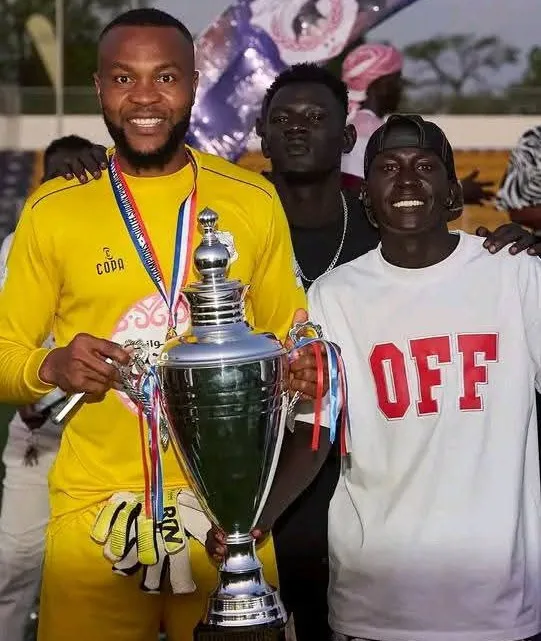 Victor Sochima's unstoppable reign: Super Eagles goalkeeper clinches League double with Jamus FC