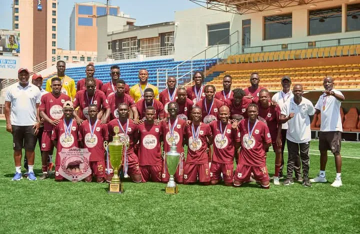 Victor Sochima's unstoppable reign: Super Eagles goalkeeper clinches League double with Jamus FC