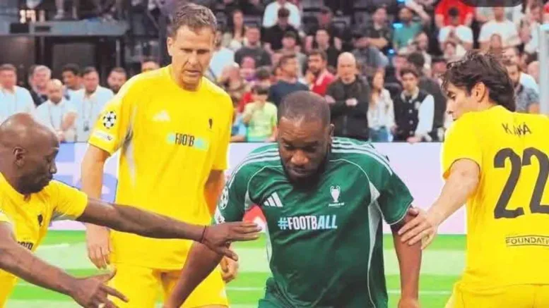 Jay-Jay Okocha and Mikel Obi dazzles in legends tournament