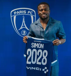 Super Eagles star Moses Simon joins Paris FC from Nantes in switch that shakes Ligue 1