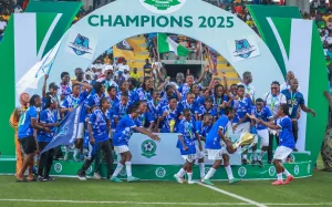 Moment Rivers Angels won 10th President Federation Cup trophy