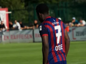 Nigerian forward Philip Otele shines for FC Basel~2