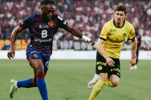 Philip Otele assists in FC Basel’s win over Young Boys