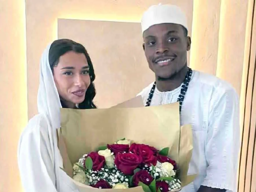 Fisayo Dele-Bashiru marries Moroccan model in Manchester ceremony