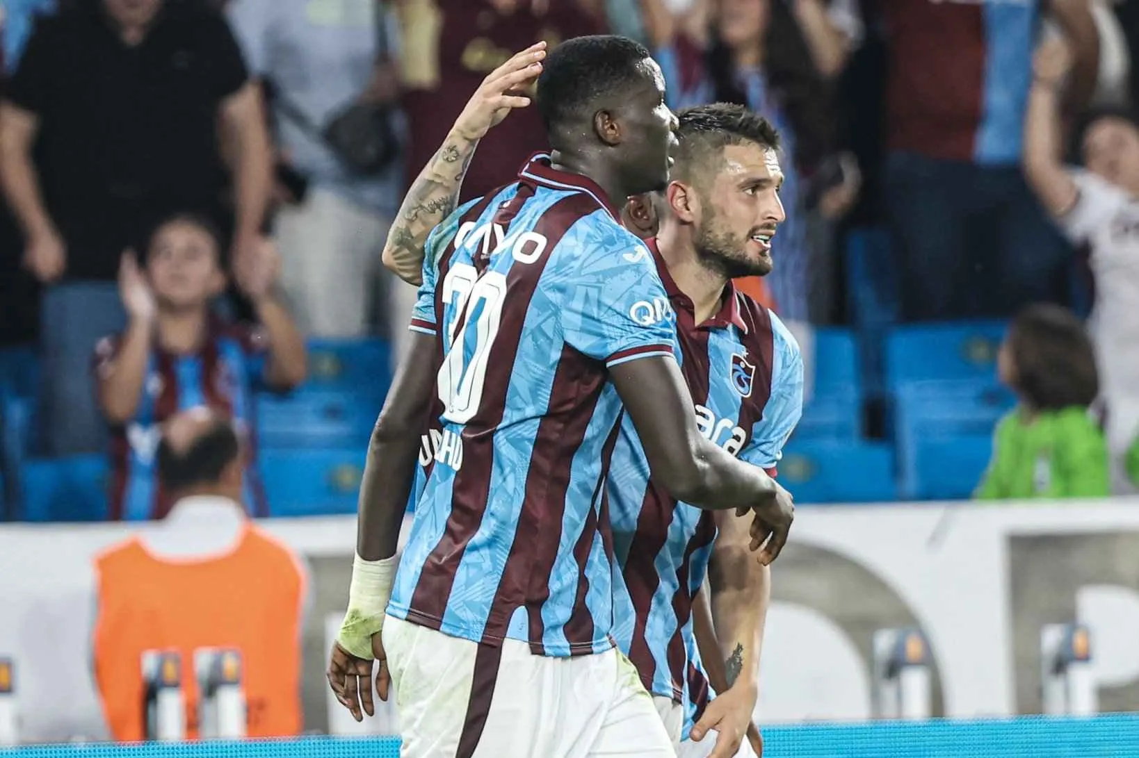 Paul Onuachu celebrates first goal of season for Trabzonspor vs Kocaelispor