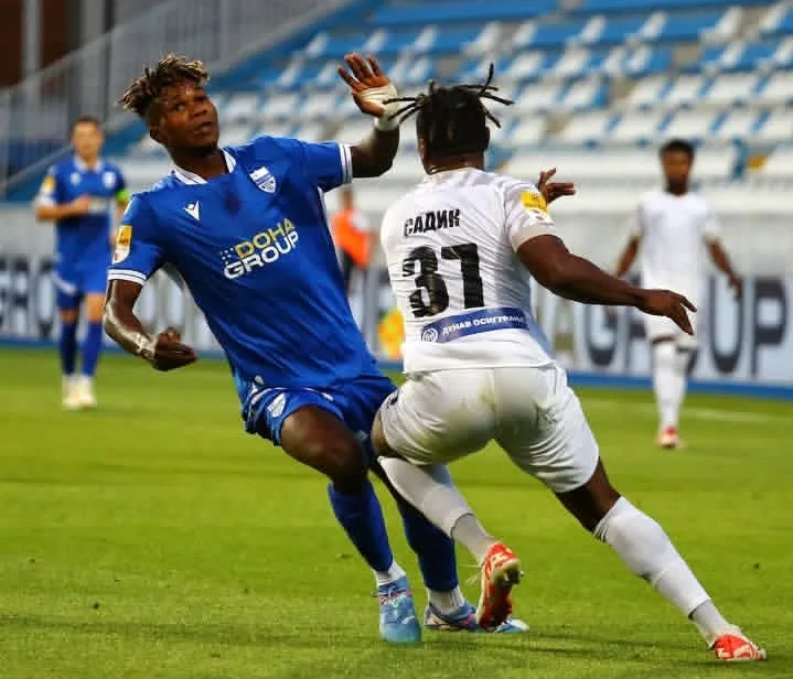 Novi Pazar players celebrate 2-0 win over Radnik Surdulica