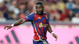 William Agada scores for Real Salt Lake in League Cup