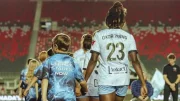 Esther Okoronkwo celebrates AFC Toronto’s win over Ottawa Rapid