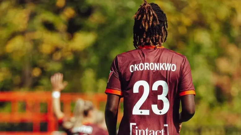 Esther Okoronkwo scores for AFC Toronto in Northern Super League