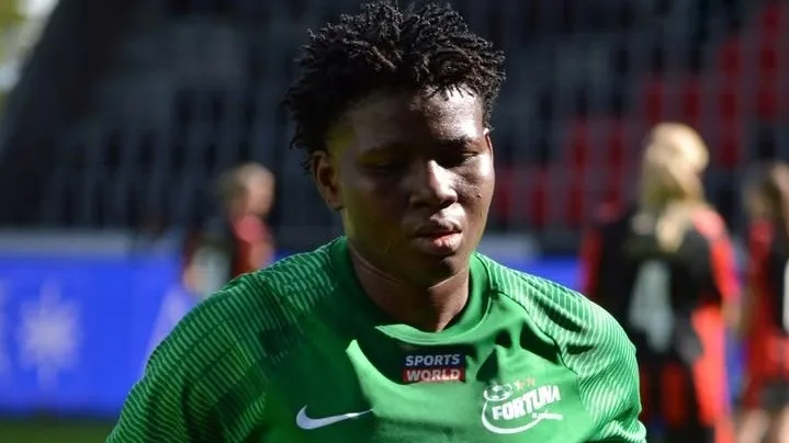 Fortuna Hjørring players in Champions League heartbreak