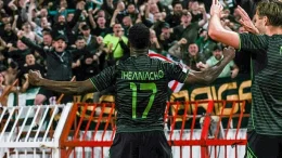 Kelechi Iheanacho on fire: Super Eagles star strikes in Celtic’s Europa League draw