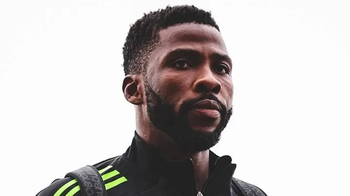 Kelechi Iheanacho in action during Celtic vs Hibernian draw