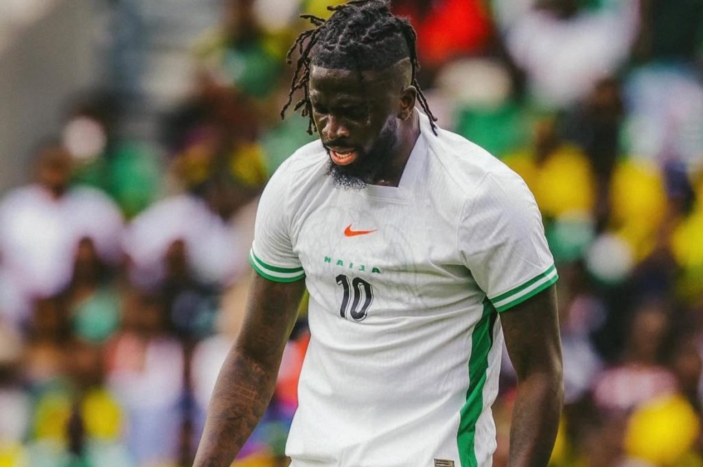 Super Eagles celebrate Tolu Arokodare’s first goal vs Rwanda in 2026 FIFA World Cup qualifier