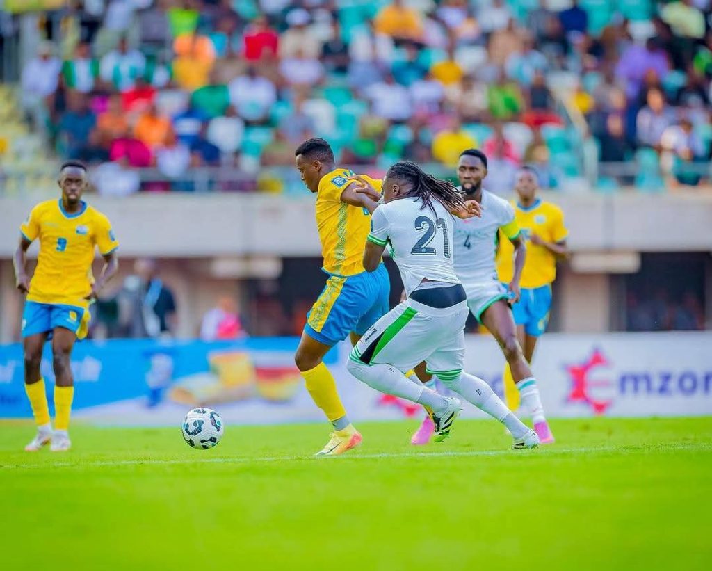 Super Eagles forward Osimhen injured during Rwanda Victory