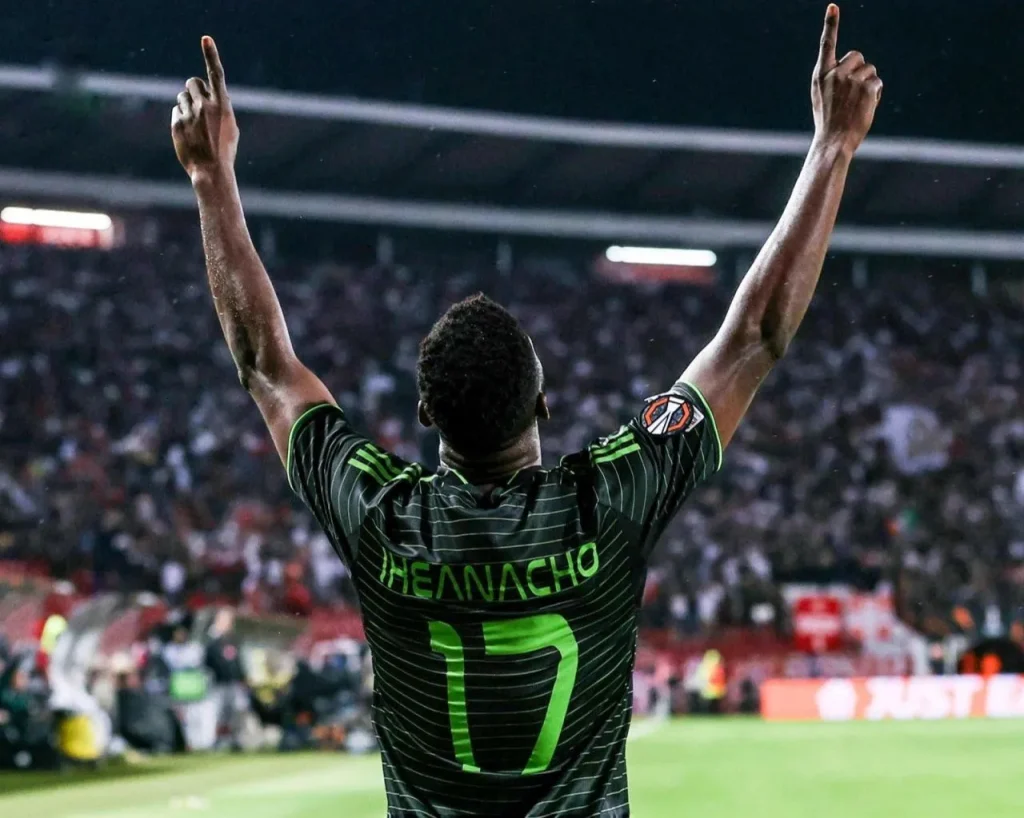 Super Eagles striker Kelechi Iheanacho in Celtic’s Europa draw