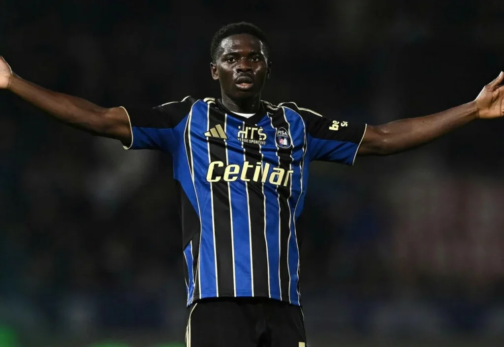 Fast rising Nigerian midfielder Ebenezer Akinsanmiro