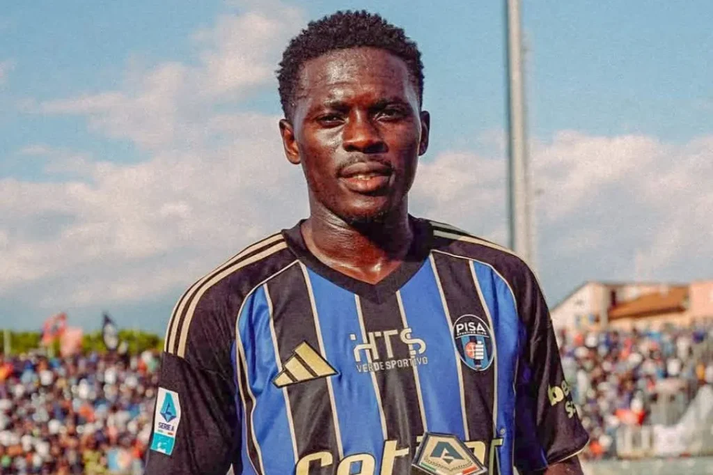 Nigeria 20-year-old midfielder Ebenezer Akinsanmiro