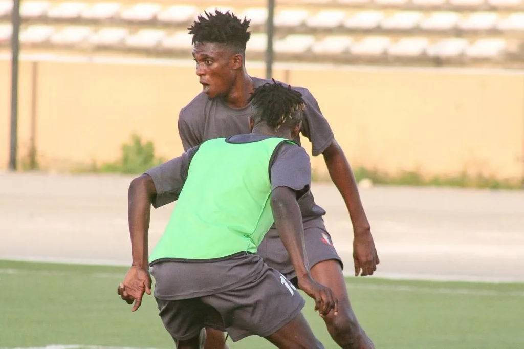 Remo Stars vs Mamelodi Sundowns CAF match action