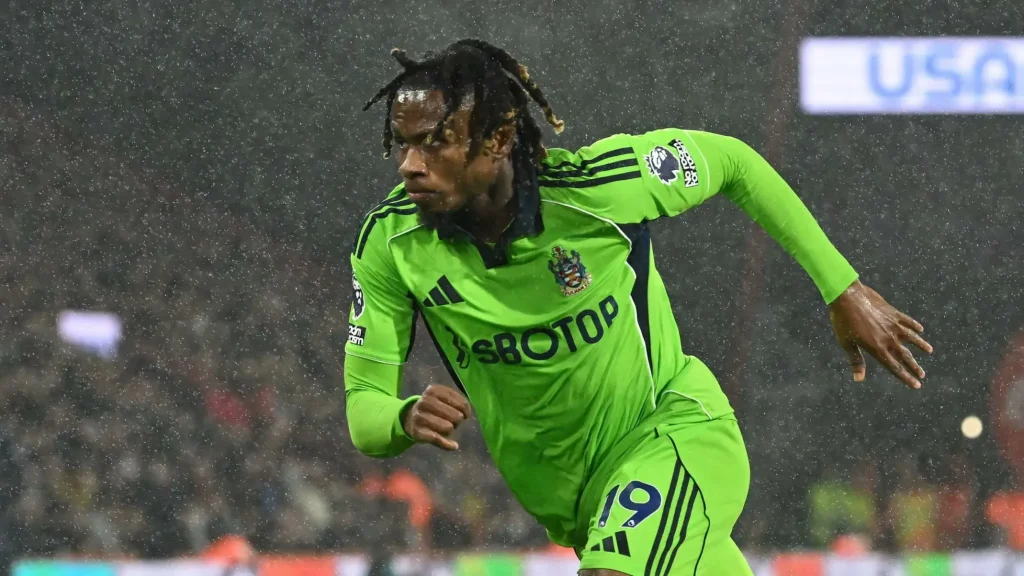 Super Eagles forward Samuel Chukwueze