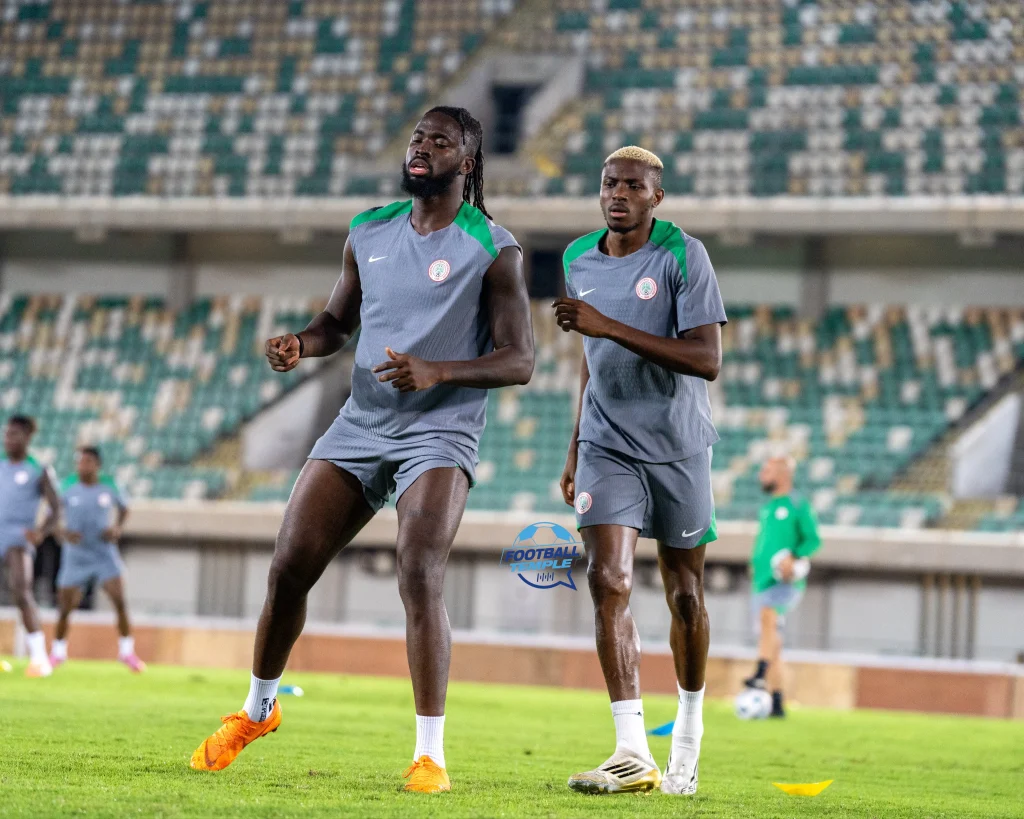 Super Eagles players prepare for crucial World Cup qualifier 