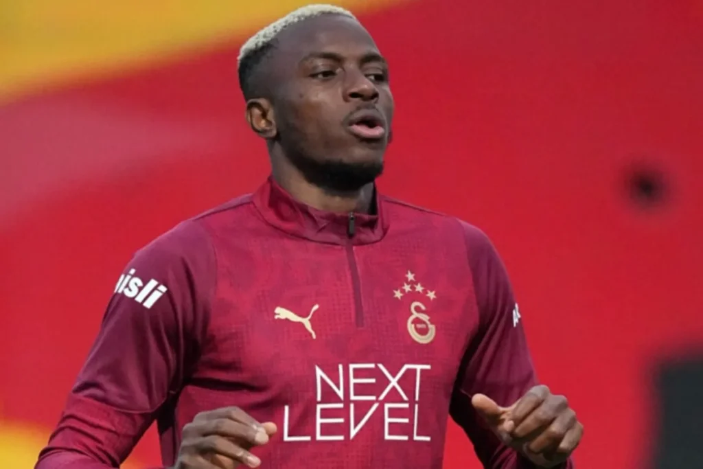 Victor Osimhen inspiring young footballers in Africa