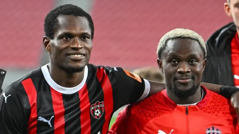 Abdulrahman Taiwo and Hilary Gong