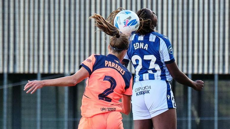 Edna Imade extends scoring streak in Liga F match