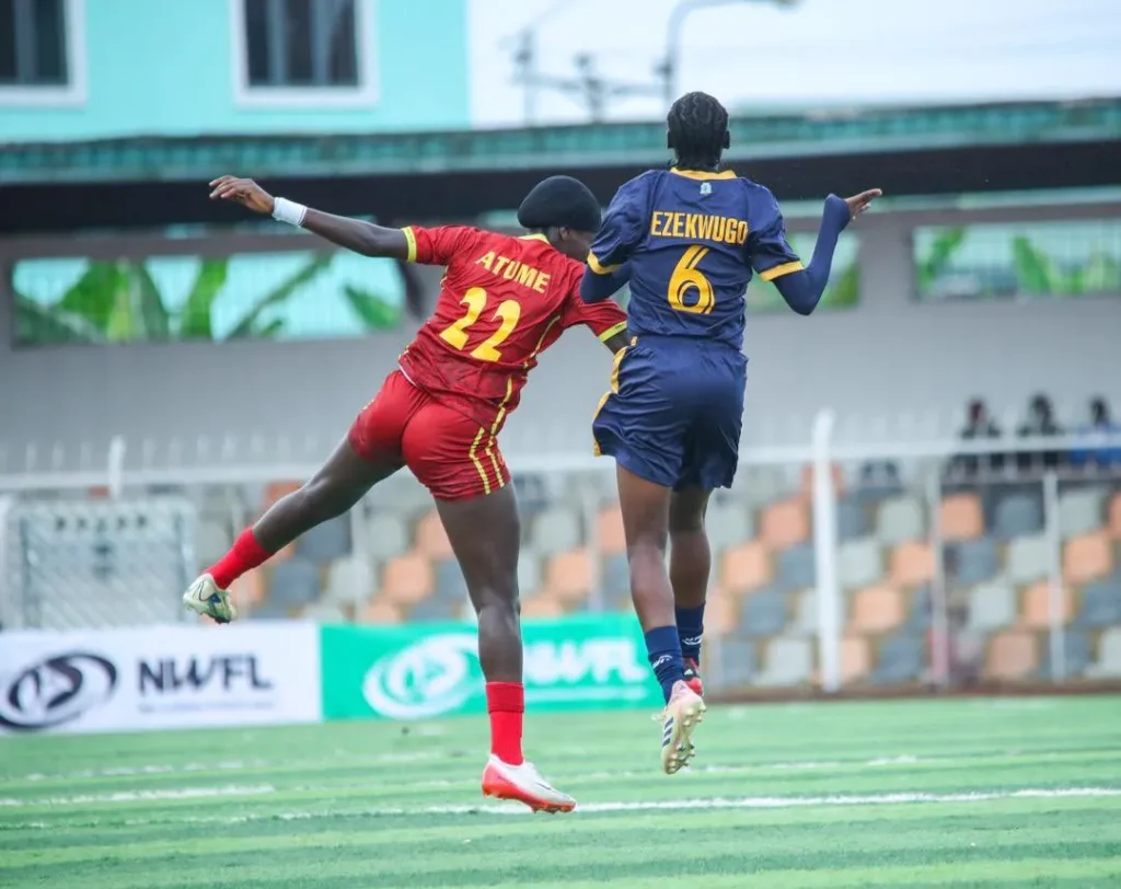 NWFL Matchday 1 action Bayelsa Queens vs Edo Queens
