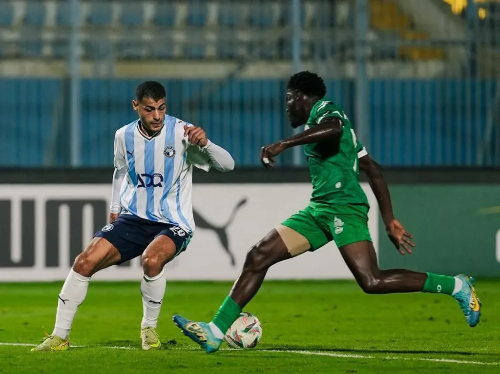 Pyramids FC score 3 goals against Rivers United in Cairo