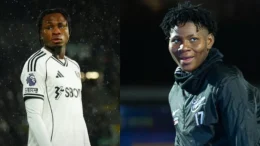 Samuel Chukwueze and Joy Omewa