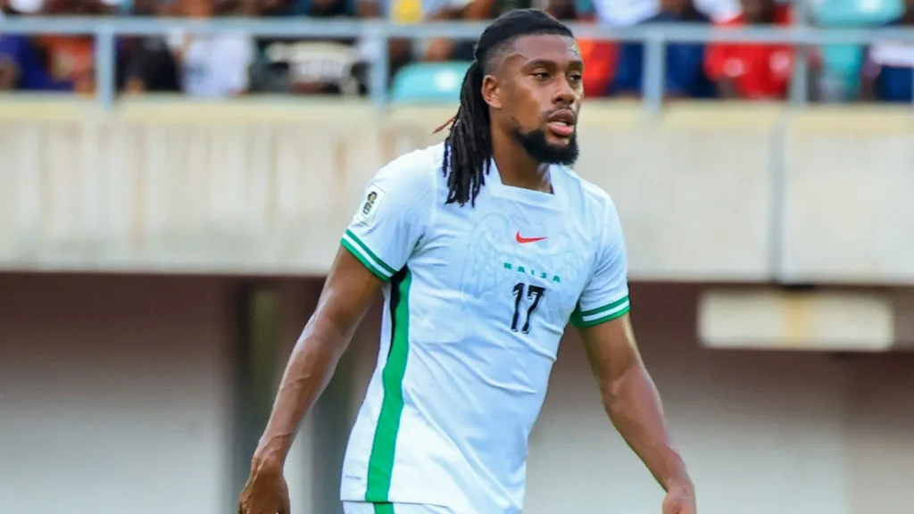 Super Eagles star Alex Iwobi after Gabon match