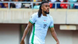 Super Eagles star Alex Iwobi after Gabon match